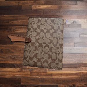 NWT Coach Signature Monogram Print Notebook